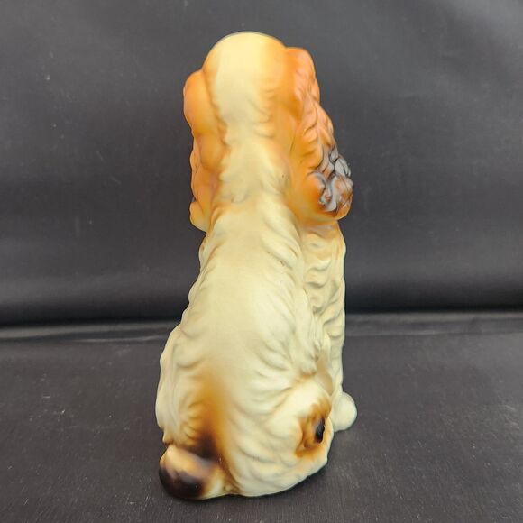 LG 7" Springer Cocker Spaniel Figurine Brinn Label 1970s Matte Porcelain Japan - Picture 6 of 10